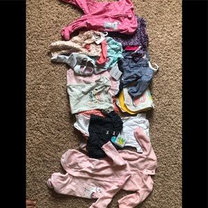 Baby girl clothing lot